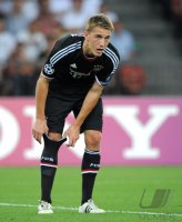 Fussball CHL  Saison 2011/2012:  Nils Petersen (FC Bayern Muenchen)