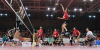 Volleyball  1. Bundesliga  14/15:  TV Rottenburg - Netzhoppers KW-Bestensee