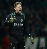 Fussball, 1. Bundesliga  Saison 2014/2015: SV Werder Bremen - Hannover 96