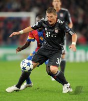 Fussball Champions League  Saison 2010/2011: Bastian Schweinsteiger (FC Bayern Muenchen)