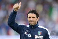 Fussball International Testspiel: Torwart Gianluigi BUFFON (Italien)