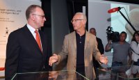 Fussball: Sonderausstellung in der Erlebniswelt des FC Bayern Muenchen in der Allianz Arena