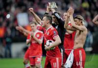 FUSSBALL  International CHL 09/10 :  JUBEL  OLIC (FC Bayern  Muenchen)