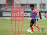 Fussball 1. Bundesliga 12/13: Training beim FC Bayern Muenchen