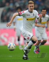 Fussball 1. Bundesliga, Saison 2011/2012: Marco Reus (Borussia Moenchengladbach) Einzelaktion am Ball