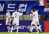 Fussball International  U 17 Weltmeisterschaft         AchtelfinaleTunesien - FrankreichTunesia vs. France
