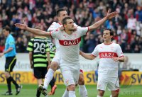 Fussball 1. Bundesliga  Saison 2011/2012 : JUBEL VfB Stuttgart