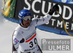 SKI   Weltcup Abfahrt Mnner Stephan Eberharter (AUT) jubelt ueber sein 2. Platz