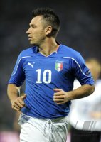 Fussball International EM 2012-Qualifikation:  Antonio Cassano (Italien)
