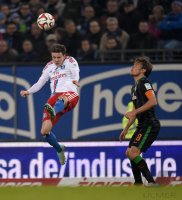 Fussball, 1. Bundesliga  Saison 2014/2015: Hamburger SV - SV Werder Bremen