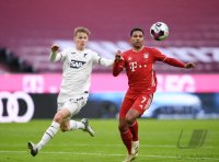 Fussball 1. Bundesliga Saison 20/21: FC Bayern Muenchen - TSG 1899 Hoffenheim