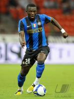 FUSSBALL SERIE A: Inter, MUNTARI Einzelaktion