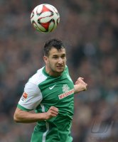 Fussball, 1. Bundesliga  Saison 2014/2015: SV Werder Bremen - Borussia Moenchengladbach
