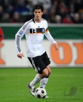 Fussball WM-Qualifikation: Deutschland, BALLACK Einzelaktion