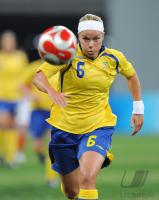 FUSSBALL  Olympia 2008   Viertelfinale  Frauen   Schweden - Deutschland