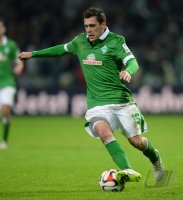 Fussball, 1. Bundesliga  Saison 2014/2015: SV Werder Bremen - Hannover 96