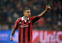 FUSSBALL INTERNATIONAL CHL ACHTELFINALE 12/13: JUBEL Kevin Prince Boateng (AC Mailand)