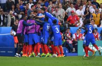 Fussball International Europameisterschaft 2016: Frankreich - Rumaenien