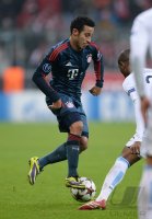 Fussball CHL  Saison 2013/2014: Thiago Alcantara (FC Bayern Muenchen)