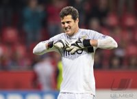 Fussball CHL  Saison 2014/2015: Torwart Julio Cesar (Benfica Lissabon)