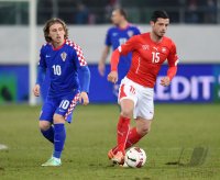 Fussball International Testspiel: Schweiz - Kroatien