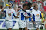 FUSSBALL  1. Bundesliga SC Freiburg-Rostock JUBEL Max