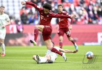 Fussball 1. Bundesliga Saison 21/22: FC Bayern Muenchen - SpVgg Greuther Fuerth
