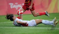 FUSSBALL  Olympia 2008   Vorrunde  Frauen    Canada - China