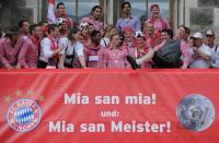 Fussball 1. Bundesliga :  JUBEL FC Bayern Muenchen