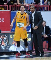 Basketball 1. Bundesliga 15/16 Hauptrunde: Walter Tigers Tuebingen - EWE Baskets Oldenburg