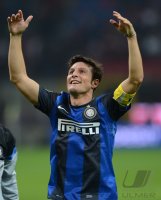 FUSSBALL International Serie A 2012/2013: JUBEL Javier Zanetti (Inter Mailand)