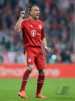 FUSSBALL INTERNATIONAL  CHL HALBFFINALE 11/12: Franck Ribery (FC Bayern Muenchen)
