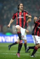 FUSSBALL SERIE A:  Zlatan Ibrahimovic (AC Mailand)