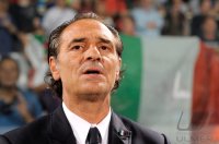Fussball International EM 2012 - Qualifikation :  Trainer Cesare PRANDELLI (Italien)