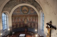 Fuehrung durch die  Kapelle des Priesterseminar in Rottenburg