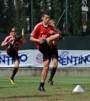 Fussball 1. Bundesliga: Training beim FC Bayern Muenchen