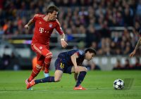FUSSBALL INTERNATIONAL CHL HALBFINALE 12/13: FC Barcelona - FC Bayern Muenchen