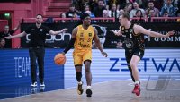 Basketball 2. Bundesliga 24/25: Tigers Tuebingen - Bozic Estriche Knights Kirchheim
