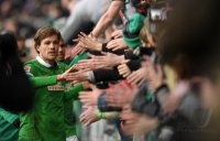 Fussball, 1. Bundesliga  Saison 2014/2015: Werder Bremen - Bayer 04 Leverkusen