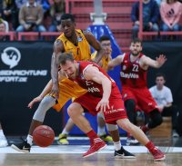 Basketball 1. Bundesliga 16/17 Hauptrunde: Walter Tigers Tuebingen - FC Bayern Muenchen