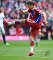 Fussball 1. Bundesliga Saison 14/15: FC Bayern Muenchen - Eintracht Frankfurt