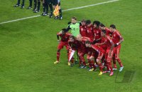 FUSSBALL INTERNATIONAL CHL ACHTELFINALE 12/13: FC Bayern Muenchen - FC Arsenal London