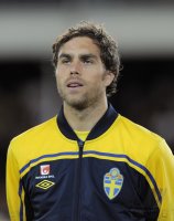 Fussball International EM 2012-Qualifikation:  Johan Elmander (Schweden)