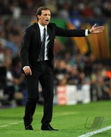 Fussball Champions League  Saison 2011/2012:  Trainer Massimilliano Allegri (AC Mailand)