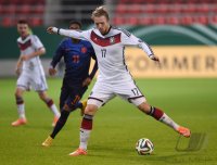 Fussball U 21 Laenderspiel: Philipp Hofmann (Deutschland)
