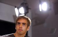 Fussball 1. Bundesliga: Philipp Lahm (FC Bayern Muenchen) im Scheinwerferlicht