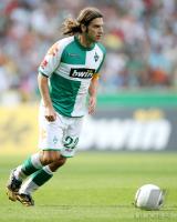 Fussball 1. Bundesliga: Bremen, FRINGS Einzelaktion