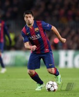 Fussball CHL  Saison 2014/2015: Luis Suarez (Barca)