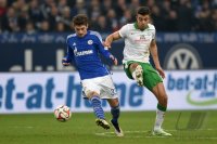 Fussball, 1. Bundesliga  Saison 2014/2015: FC Schalke 04 - SV Werder Bremen