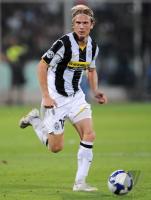 FUSSBALL SERIE A: JUVENTUS, POULSEN Einzelaktion